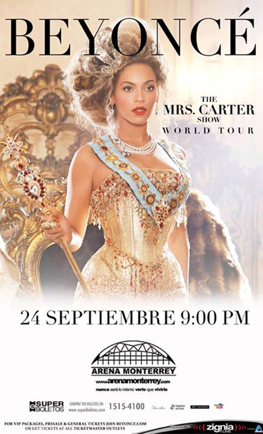 Beyoncé en el DF y Monterrey Me hace ruido