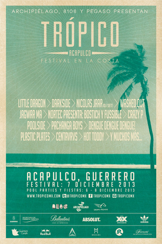 Boletos Para El Festival Trópico En Acapulco Guerrero Me Hace Ruido