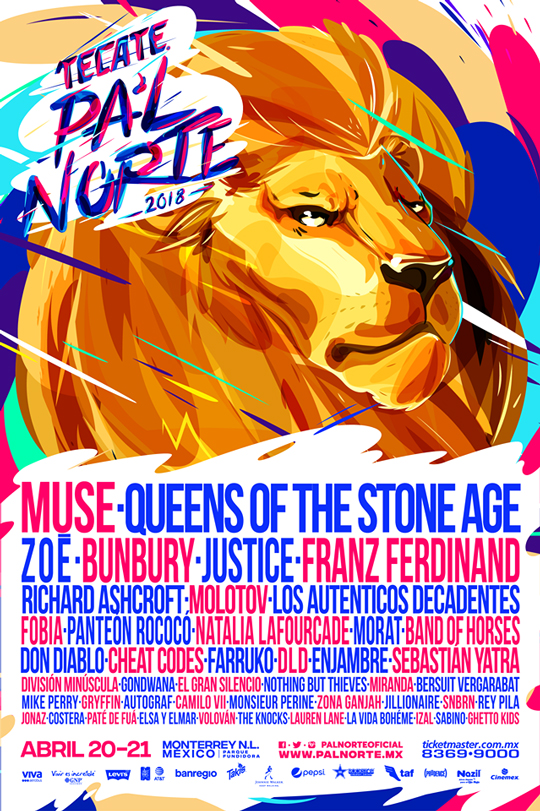 Cartel De Pa L Norte 2018 En Monterrey Me Hace Ruido