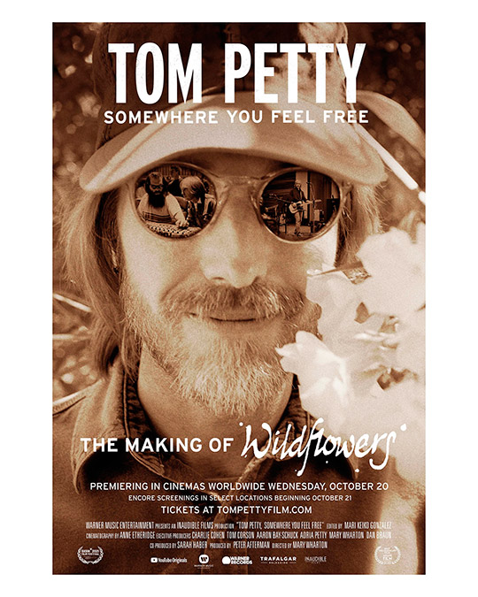 Reseña /// Tom Petty Somewhere I Feel Free. The Making of Wildflowers