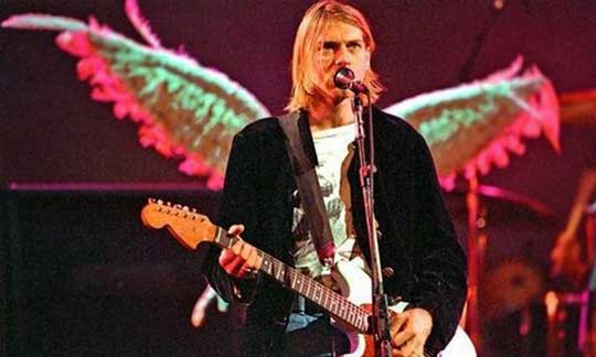 kurt cobain in utero