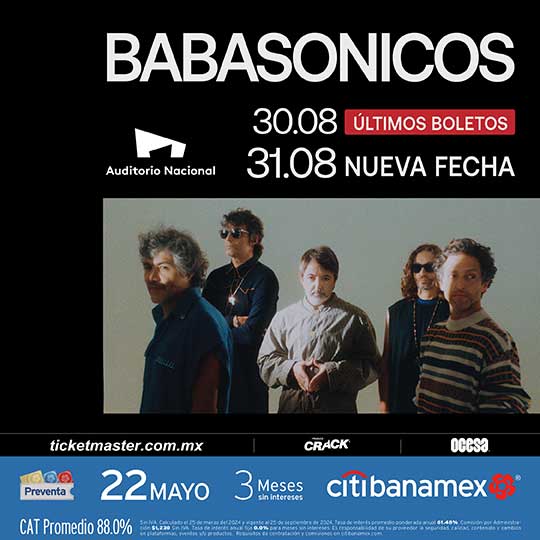 Babasonicos flyer auditorio