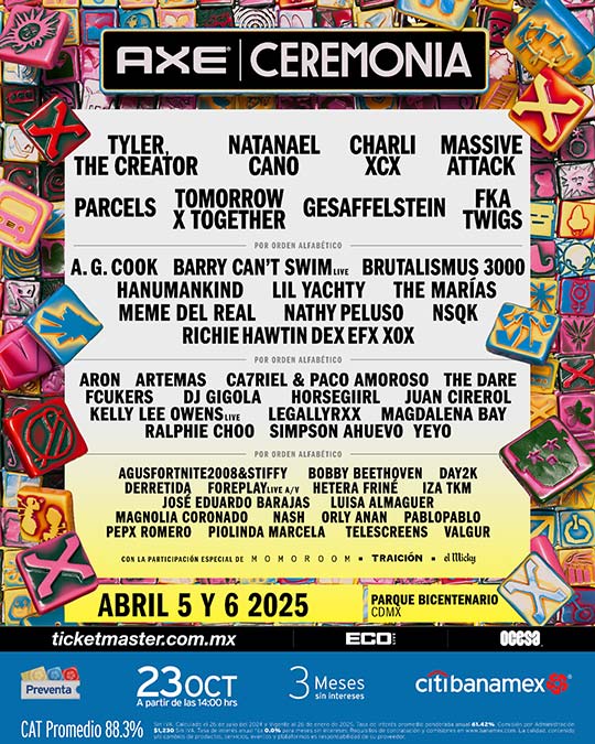 ceremonia 2025 cartel